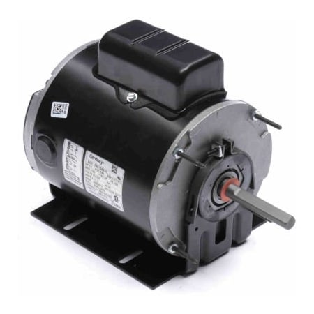 A.O. Smith Century Direct Drive Fan Motor, 1/3 HP, 1100 RPM, 115/230V, TEAO C046A